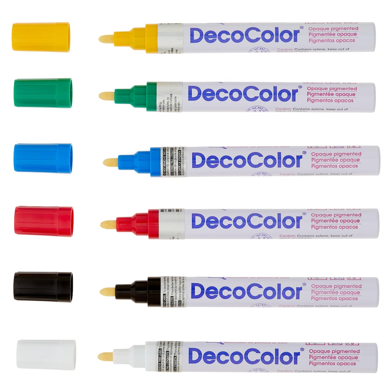 Marqueur à peinture à base d'huile DecoColor, pointe large
